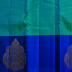Parrot Green Kanchipuram Silk Saree with Anandha Border
