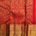 Pure Red Kanchipuram Silk Saree – EM
