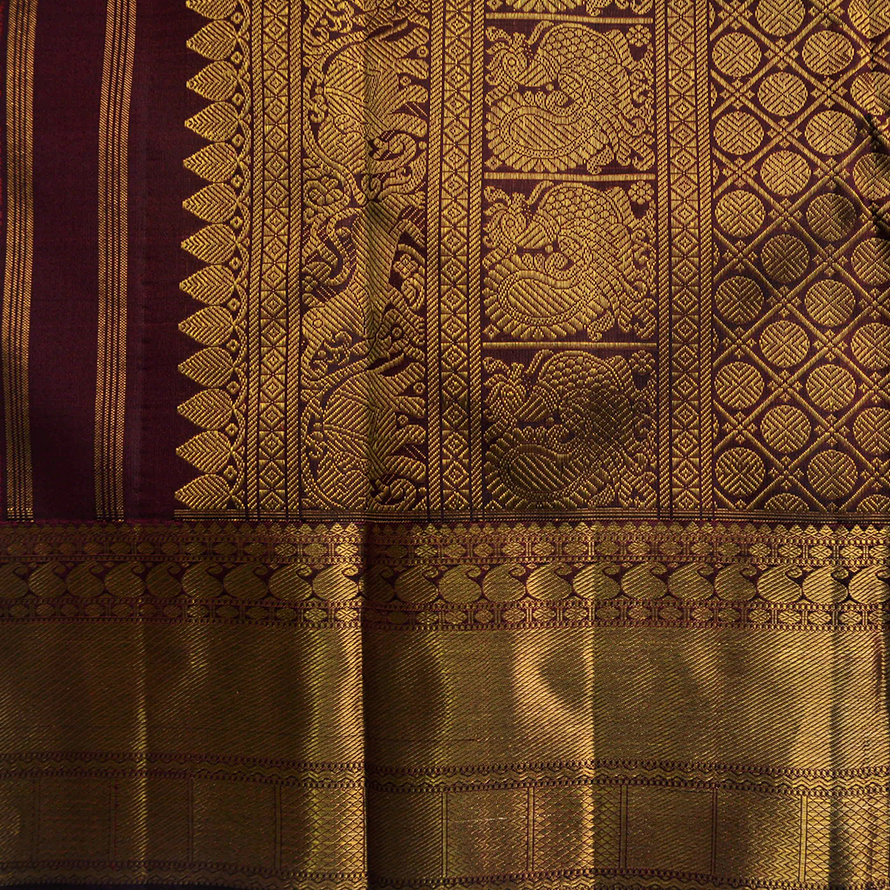 Samundrika Pattu - Kanchana Red EM Kanchipuram Silk Saree