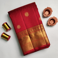 Samundrika Pattu – Red EM Kanchipuram Silk Saree