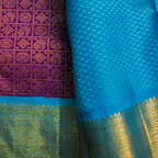 Violet Rose Kanchipuram Pure Silk Saree